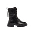 Anfibi neri da bambina con zip 10 Baci, Scarpe Bambini, SKU k275000360, Immagine 0